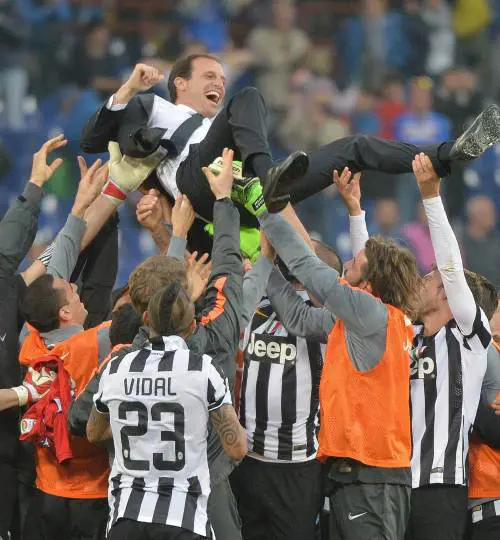 La Juve cala il poker e sono tutti Allegri