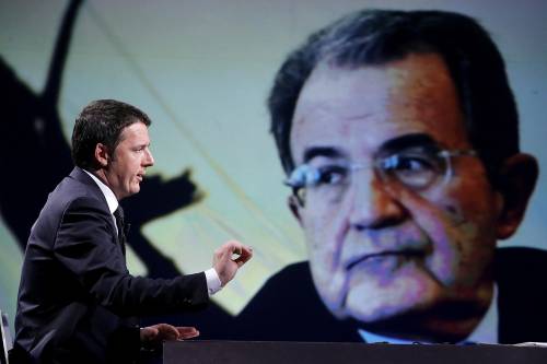 Expo, Renzi si ricorda di Prodi. Stretta di mano in segno di pace?