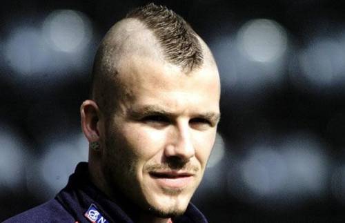 La "cresta" di David Beckam