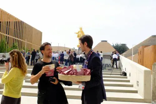 Expo, la Veneranda fabbrica regala il pane