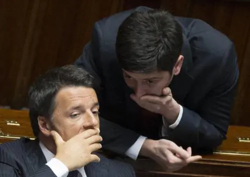Matteo Renzi e Roberto Speranza