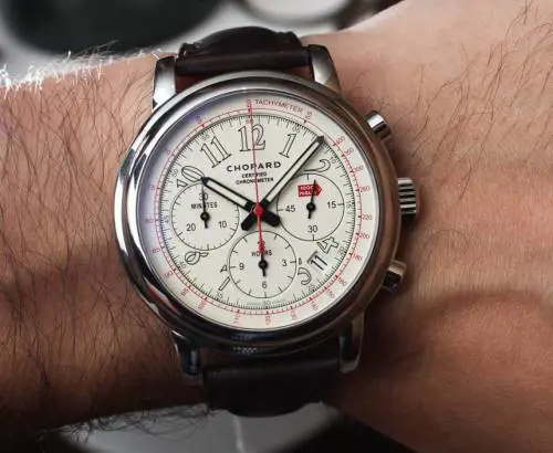 Chopard  Race Edition segna l'ora della Mille Miglia 2015