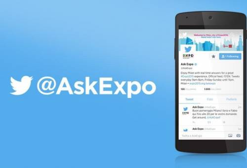 @AskExpo, con Twitter l'info point diventa social