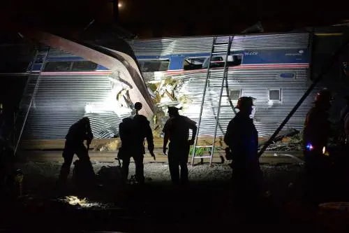 Lo schianto del treno a Philadelphia
