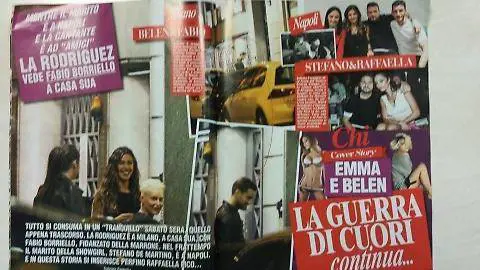 Belen e quell'incontro con Fabio Borriello