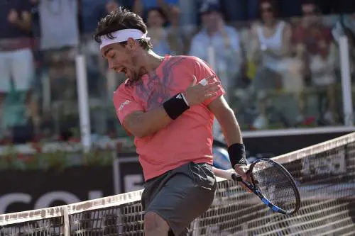 Impresa di Fognini. Delusione Errani