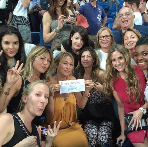 Ilaria D'Amico tra le wags della Juve: "Noi andiamo a Berlino"