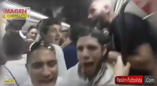 Tifosi della Juve cacciano un ragazzo di colore dalla metro
