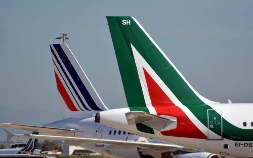 Alitalia non rinnoverà la partnership con Air France-Klm