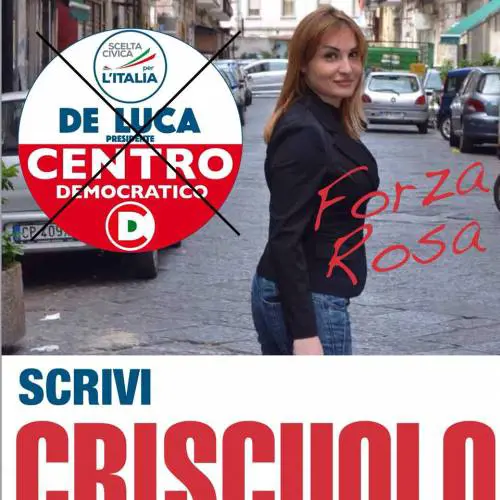 La candidata di De Luca"impresentabile" che manda a f...  