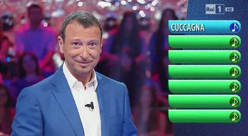 Amadeus e la gaffe a "Reazione a catena"