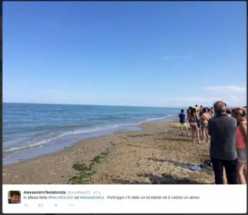 Abruzzo, scontro fra due aerei pattuglia acrobatica