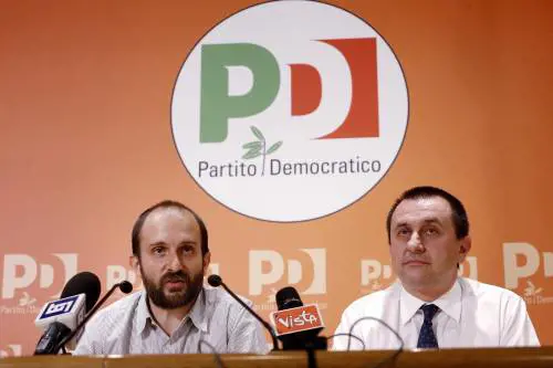 Matteo Orfini ed Ettore Rosato