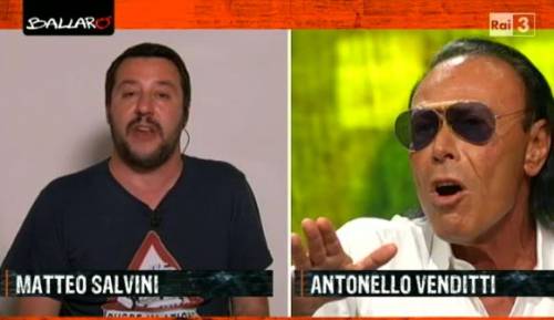 Ballarò scintille in diretta tra Salvini e Venditti