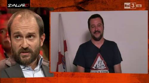 Ballarò lite in diretta tra Salvini e Orfini