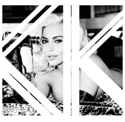 Kim Kardashian come Marilyn Monroe su Instagram