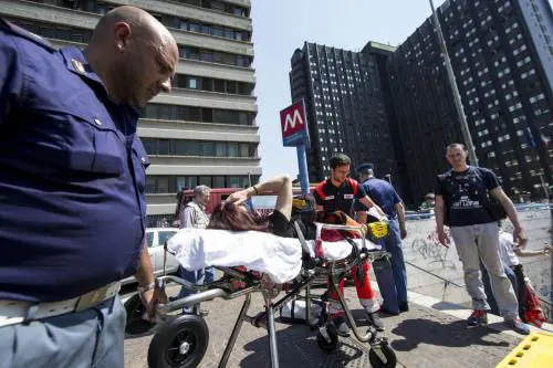 Roma, incidente nella metropolitana