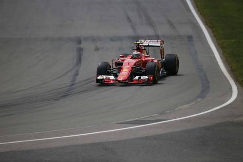 Gp del Canada a Hamilton, Raikkonen in testacoda: Ferrari fuori dal podio