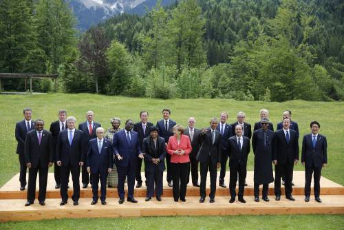 I leader del G7 ad Elmau (Germania)