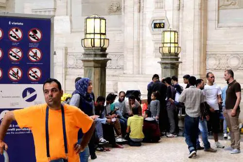 Il presidio sanitario ​in stazione a Milano