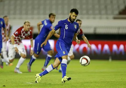 Il "cucchiaio" di Candreva alla Croazia (clicca sulla foto)