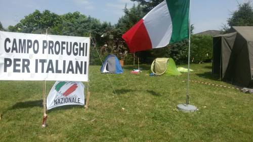 Il campo profughi di italiani