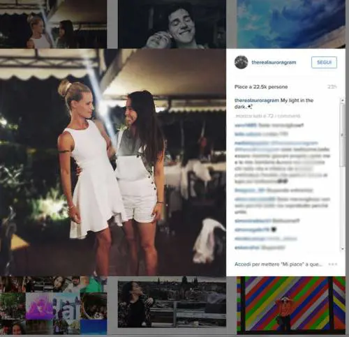 Aurora Ramazzotti e il messaggio a Michelle Hunziker: "La mia luce nel buio"