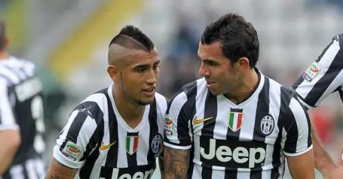 Signora tradita. Tevez sceglie il ritorno al Boca, Vidal beve troppo e va a sbattere