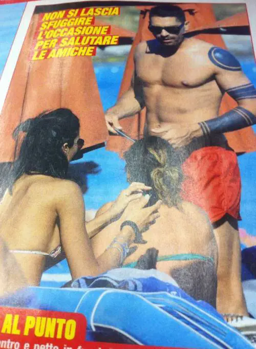 Borriello e quella strana amicizia con Federica Nargi