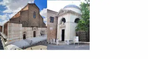 Basilica San Petronio (Bologna) e la tomba di Dante (Ravenna)