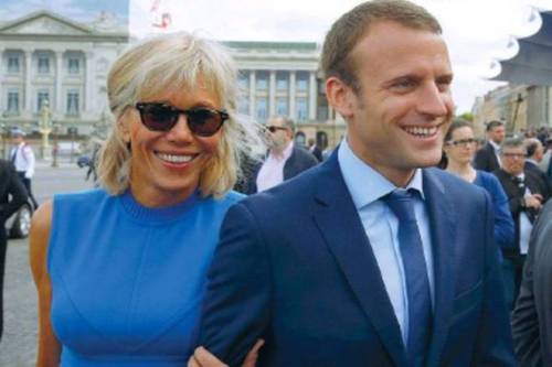 Macron e sua moglie: la prof del liceo