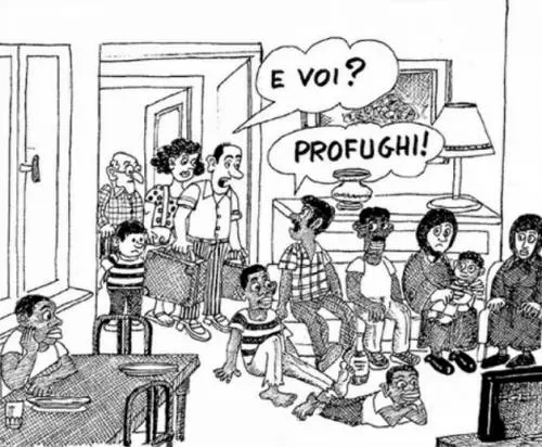 "La mia vignetta razzista? ​Voi non sapete ridere..."