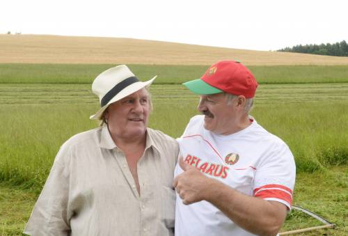 In Bielorussia vita agreste per Depardieu