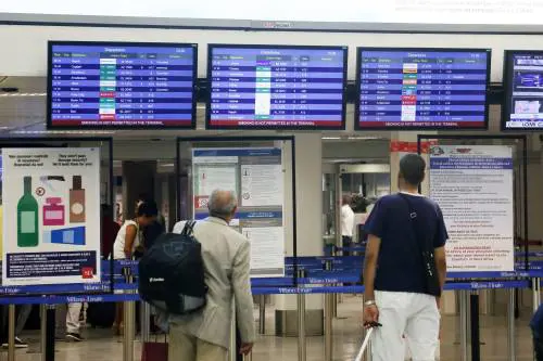 Sciopero Alitalia a Linate
