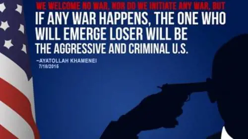 Iran, Khamenei pubblica su Twitter vignetta di Obama pronto al suicidio