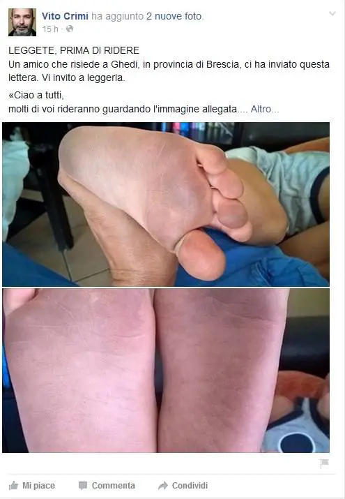 "Attenzione ai piedi sporchi". L'ultimo "complotto" del M5S diventa uno sfottò in rete