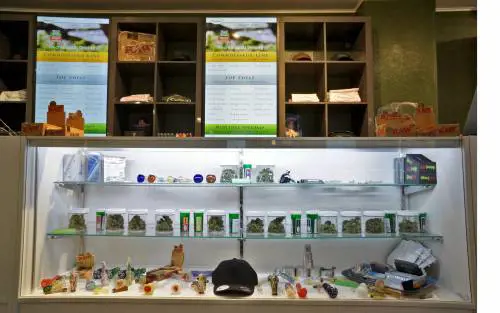 Un negozio di marijuana a Denver