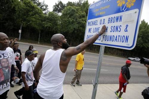 Ferguson, un anno dopo il ricordo di Michael Brown
