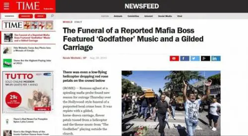 Casamonica, i titoli della stampa estera