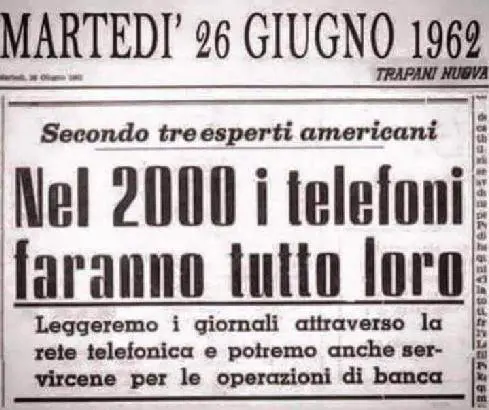Cinquant'anni fa erano già stati previsti gli smartphone