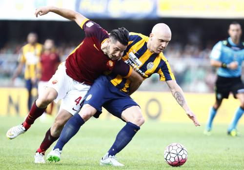 Serie A, Verona-Roma 1-1