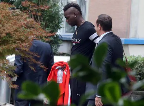 I primi istanti di Balo al Milan
