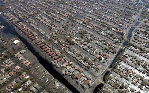 La devastazione causata da Katrina
