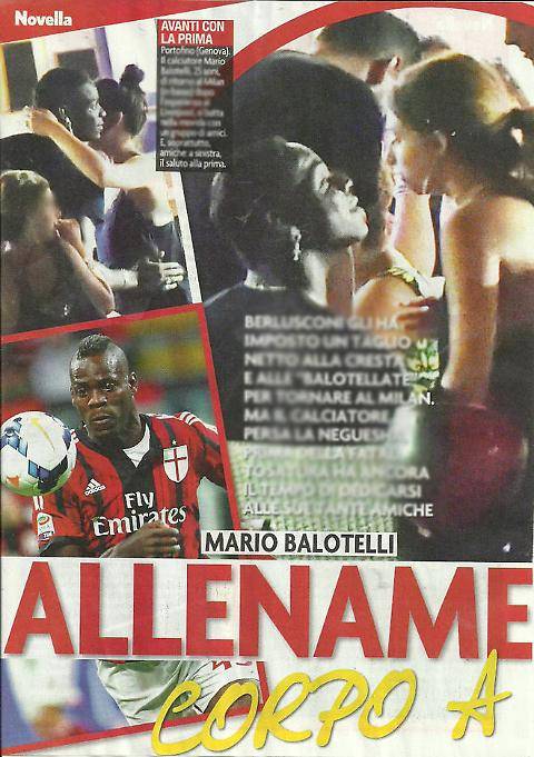 Mario Balotelli a Portofino: abbracci e sguardi languidi con le amiche