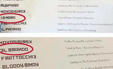 Alla Festa dell'Unità il bar serve "i due marò"