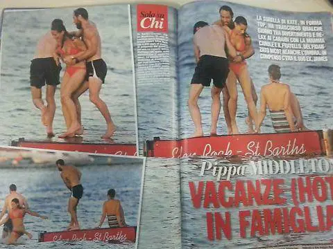 Pippa Middleton, bikini e giochi sull'acqua