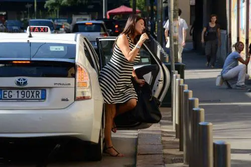 Ilaria D'Amico, pancione bianconero ma con lei c'è l'ex