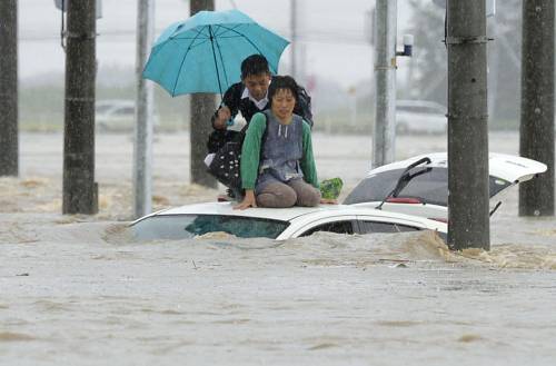 Giappone, piogge torrenziali. Migliaia di evacuati