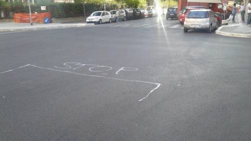 A Roma la segnaletica stradale è fai da te