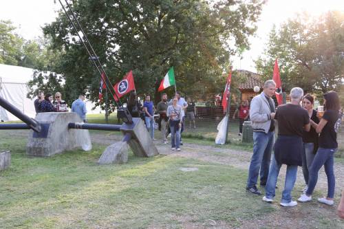 Le foto della festa di Casapound